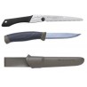 CBS140 Set Cutit Mora Companion MG (C) Si Fierastrau pliabil bushcraft/camping Silky Gomboy 210mm cu 10dinti/30mm