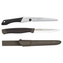 CBS143 Set Cuţit Mora Companion, Heavy Duty MG Si Fierastrau pliabil bushcraft/camping Silky Gomboy 210mm cu 10dinti/30mm