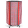 CKM. 30 Stand mobil 432 cutii organizare / depozitare piese