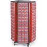 CKM. 50 Stand mobil 216 cutii organizare / depozitare piese