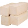 Blocuri de lemn de tei pentru cioplit 47 x 47 mm
