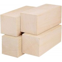 Blocuri de lemn de paltin pentru cioplit 45x50mm