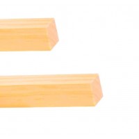 Set 2 blocuri de lemn de cires pentru cioplit 30x30mm