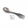Lingura / furculita / cutit  Spork Titanium, LIGHT MY FIRE