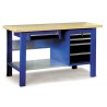 1500-4 Banc de lucru 1500mm cu blat din lemn multistrat 30 mm