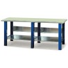 2000-20 Banc de lucru 2000 mm cu blat din fier zincat 40 mm