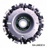 LANCELOT Disc sculptura lemn pt polizor Ø100 mm, 14 dinti