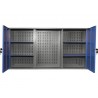 Dulap suspendat FAM WS-07 1200x600x200 mm, cu 2 uși, 4 polițe și panou perforat