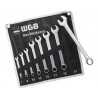 Set chei combinate fixă-inelară WGB 7-24 mm, 8 piese, crom-vanadiu