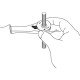 Trusă chei tubulare WGB 1/2" cu antrenor tip cheie inelară, 13 piese, crom-vanadiu