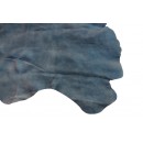 O48 Piele tabacita cu crom, gri/albastru cu grosimea 1.3-1.5 mm
