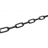 Lanț sudat cu zale lungi Ø10 mm, 5m, oțel zincat negru