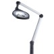 Lampa de lucru profesionala LENSLED II cu lupa, cu braț articulat reglabil, cu lentila bifocala
