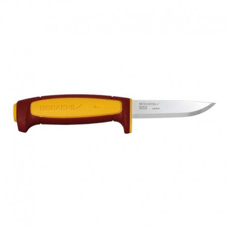 Cutit Morakniv utilitar Basic CARBON 511,EDITIA 2023- Yellow/Dala Red