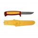 Cutit Morakniv utilitar Basic CARBON 511,EDITIA 2023- Yellow/Dala Red