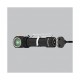 Lanterna multifunctionala Armytek Wizard C2 WG Magnet USB - lumina alba/verde