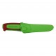 Cutit Morakniv utilitar Basic Carbon 511, EDITIA 2024 - Green/Dala Red