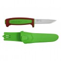 Cutit Morakniv utilitar Basic Carbon 511, EDITIA 2024 - Green/Dala Red