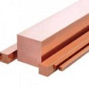 Bara patrata cupru 10x10mm