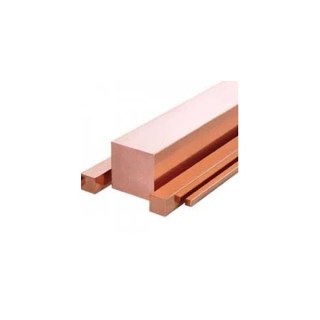 Bara patrata cupru 10x10mm