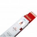 Set 5 creioane chimice speciale pentru transfer pe busteni sau de tamplarie KOH-I-NOOR ROSU