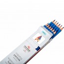 Set 5 creioane chimice speciale pt transfer pe busteni sau de tamplarie KOH-I-NOOR ALBASTRU