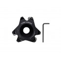 Disc sculptura, razuire si finisare in lemn TURBO Scraper Arbortech