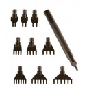 Set perforare pielarie si marochinarie pentru cusaturi in pielarie