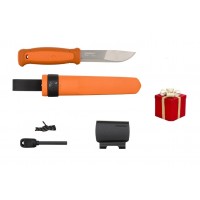 Cutit Kansbol Orange, lama din otel inoxidabil + CADOU kit supravietuire