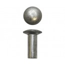 Set nituri aluminiu cu cap semibombat, diverse marimi -50 buc