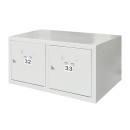 Suprapozabil pentru vestiar cu 2 usi