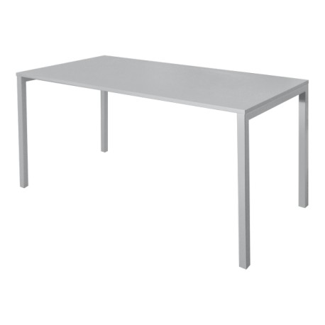 Masă cu structură metalică, blat PAL, 1600x800x750