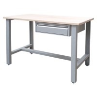 Banc de lucru cu caseta si 1 sertare, 1200x600x850