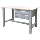 Banc de lucru cu caseta si 2 sertare