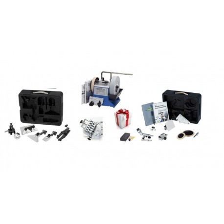 Pachet masina de ascutit, Tormek T-4 si kit TNT-808, HTK-906 si DBS-22