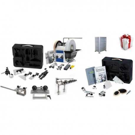 Pachet masina de ascutit Tormek T-8 cu kit TNT-808, HTK-806 si DBS-22