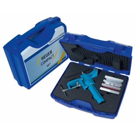 118 003 Set Menghina de banc Compact 120mm cu 4 tipuri de bacuri, Heuer