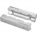 116AP Set falci de schimb din aluminiu cu marcaj CM pentru menghine Heuer