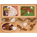 76536-00 Sablon pielarie "Vultur american" Tandy Leather