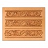 76623-00 Sablon pielarie "Floral" pentru curele Tandy Leather