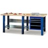 2000-17 Banc de lucru 2000 mm cu blat din lemn 30 mm