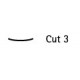 3124 Dalta sculptura forma lingura DREAPTA  CUT 3, Two Cherries