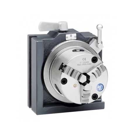 11504 Cap divizor cu indexare directa  Ø 100 mm pt freze
