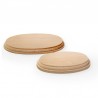8046/05 Baza ovala lemn 210x130x20mm pt modele/figurine modelism