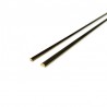2754/21 Profil semirotund alama pt modelism 2 x 1  x 500mm