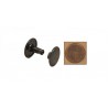 1371 Nituri cap mare dublu cupru antichizat. Tandy Leather
