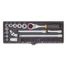 23078 Trusa (set) precizie  pentru ingineri  32 piese  1/4 " PROXXON Industrial