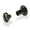 1290 Set 10 suruburi pentru pielarie 6mm. Tandy Leather