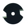 Freza disc, placata CMS, Z 2 pentru uluc 5,0 mm, Tivoly
