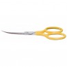 Foarfeca 15cm pt kevlar / fibra de carbon / compozite Kretzer curbata cu doua lame serate.